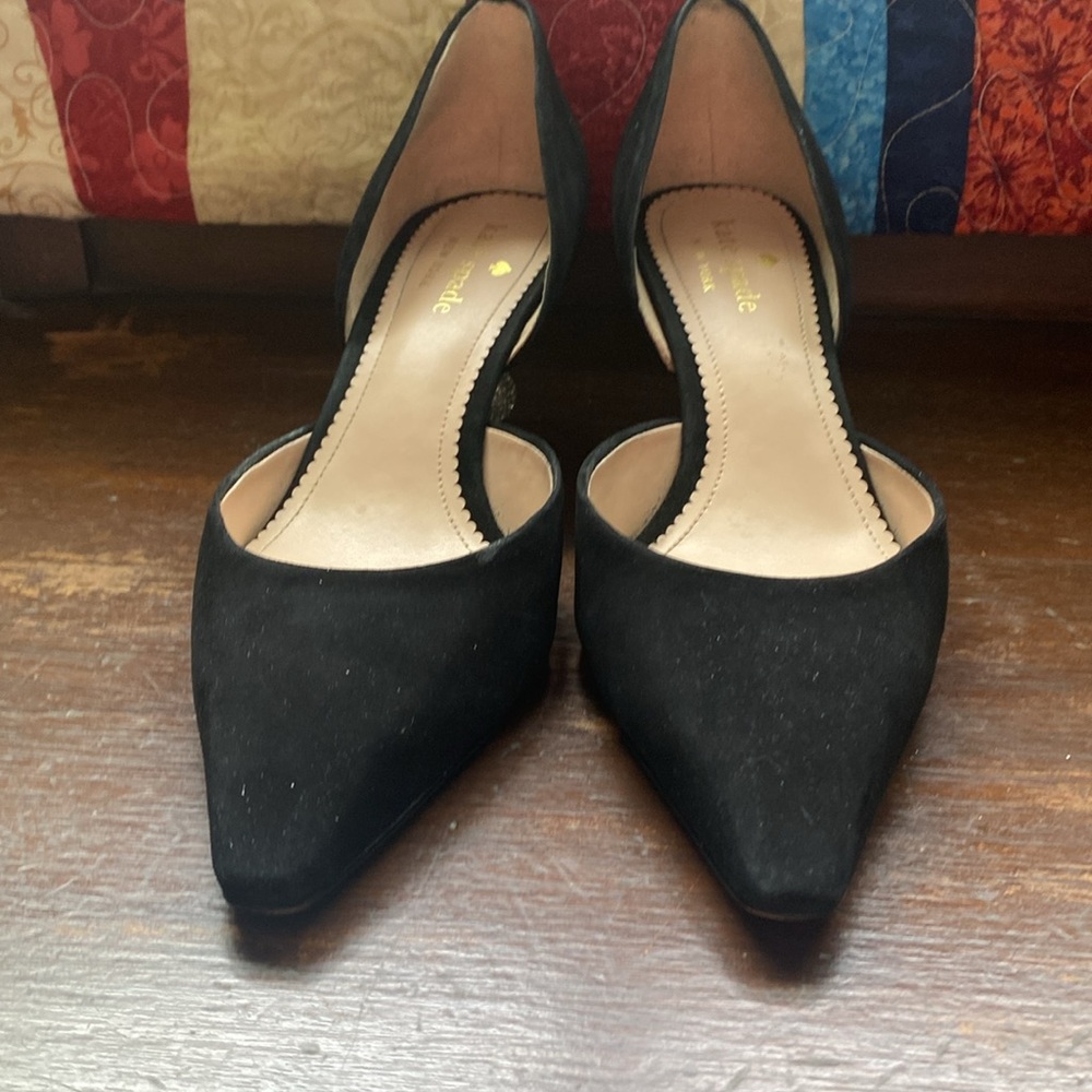 Kate Spade Bedazzled Kitten Heels - Picture 4 of 7